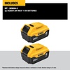 DEWALT 20V MAX* XR Battery, 4.0-Ah, 2-Pack (DCB204-2), Black(20V MAX XR)
