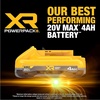 DEWALT 20V MAX* XR Battery, 4.0-Ah, 2-Pack (DCB204-2), Black(20V MAX XR POWERPACK)