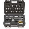 DEWALT 3/8″ & 1/4″ Drive Socket Set, 61-Piece 6-Point SAE & Metric (DWMT19257)(1/4″ Drive & 3/8″ Drive)