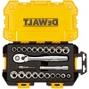 DEWALT DWMT73813 Drive Socket Set (23 Piece), 1/2″