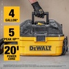 DEWALT DXV04T 4 Gallon 5 Peak HP Portable Corded Wet/Dry Shop Vacuum