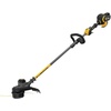 DEWALT FLEXVOLT 60V MAX* String Trimmer, Brushless, Two Speed, 15-Inch, 3-Ah Battery (DCST970X1)(w/ Chainsaw)