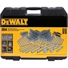 DEWALT Mechanics Tools Kit and Socket Set, 204-Piece Dewalt Tool Set, 1/4″ & 3/8″ & 1/2″ Drive, Metric/SAE Deep and Shallow Sockets, 3/8″ Hex Bits, Torx Bits, Spark Plugs, Wrenches (DWMT72165)(204 PC)