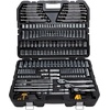DEWALT Mechanics Tools Kit and Socket Set, 204-Piece Dewalt Tool Set, 1/4″ & 3/8″ & 1/2″ Drive, Metric/SAE Deep and Shallow Sockets, 3/8″ Hex Bits, Torx Bits, Spark Plugs, Wrenches (DWMT72165)(204 PC)