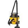 DEWALT Shop Vacuum 6 Gal 4 HP Poly Wet/Dry Vacuum with Blower DXV06P | Wet/Dry/Blower 3-in-1 with Portable Shop Vacuum Rubberized Casters for Easy Moving Ideal for Garage/Workshop/Jobsite