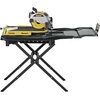 DEWALT Wet Tile Saw with Stand, 10 Inch, 15-Amp, 1,220 MWO, Corded (D36000S)(10 Inch)