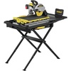 DEWALT Wet Tile Saw with Stand, 10 Inch, 15-Amp, 1,220 MWO, Corded (D36000S)(10 Inch)