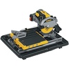 DEWALT Wet Tile Saw with Stand, 10-Inch, Corded (D24000S)(Wet tile saw)