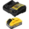 DEWALT Powerstack 20V MAX Battery Starter Kit, Rechargeable, 5Ah, Lithium Ion (DCBP520C)