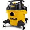 DEWALT Shop Vacuum 6 Gal 4 HP Poly Wet/Dry Vacuum with Blower DXV06P | Wet/Dry/Blower 3-in-1 with Portable Shop Vacuum Rubberized Casters for Easy Moving Ideal for Garage/Workshop/Jobsite