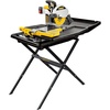 DEWALT Wet Tile Saw with Stand, 10-Inch, Corded (D24000S)(Wet tile saw w/stand)