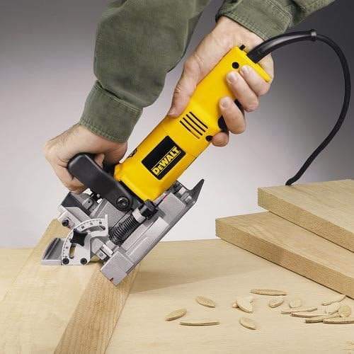 image:imageDEWALT Biscuit Joiner 65 Amp 10000 RPM Retractable 45 Degree Notch for Depth Spots DW682KPlate joiner