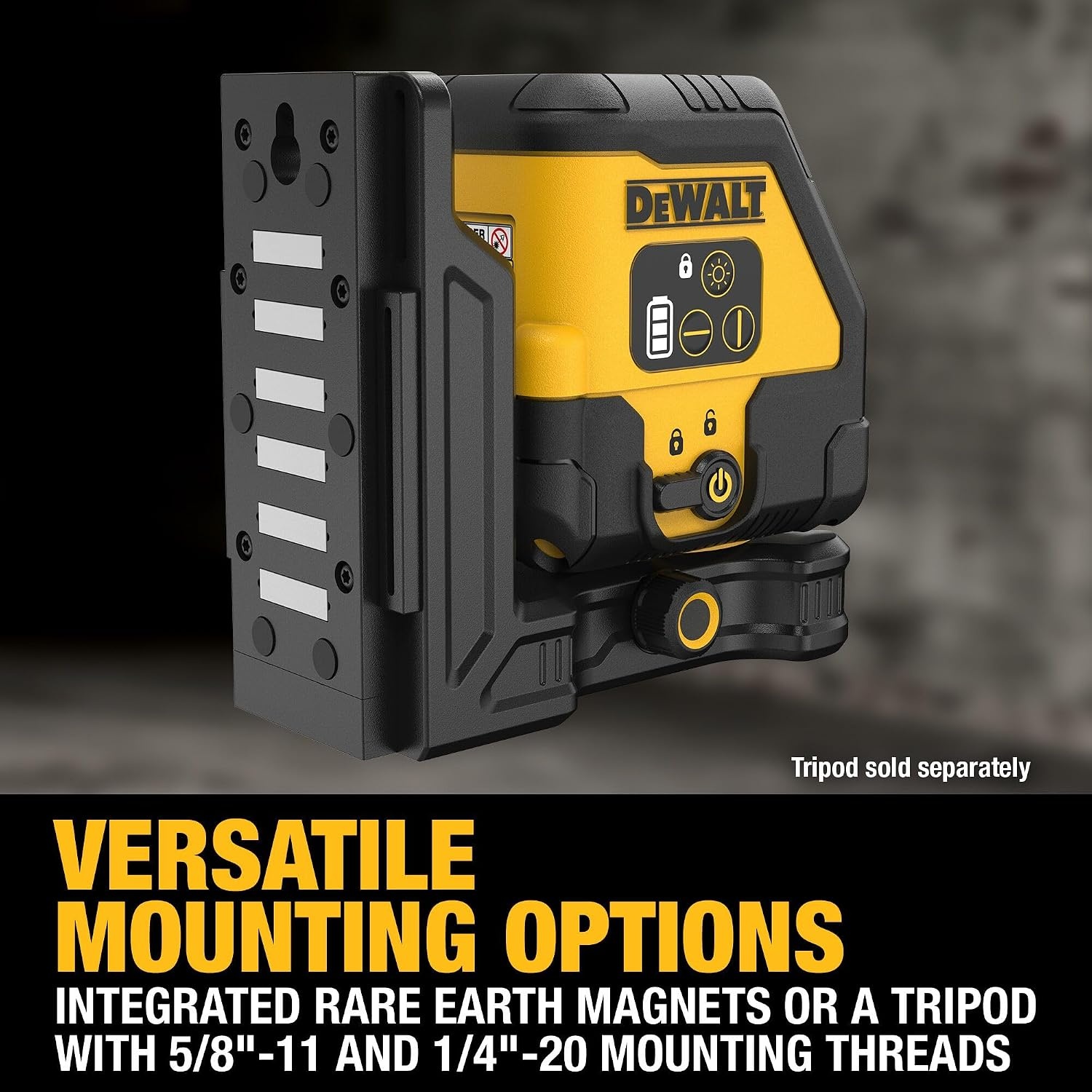 image:imageDEWALT 12V MAX Laser Level Cross Line Laser Green DW088LGCross Line Laser Kit Red