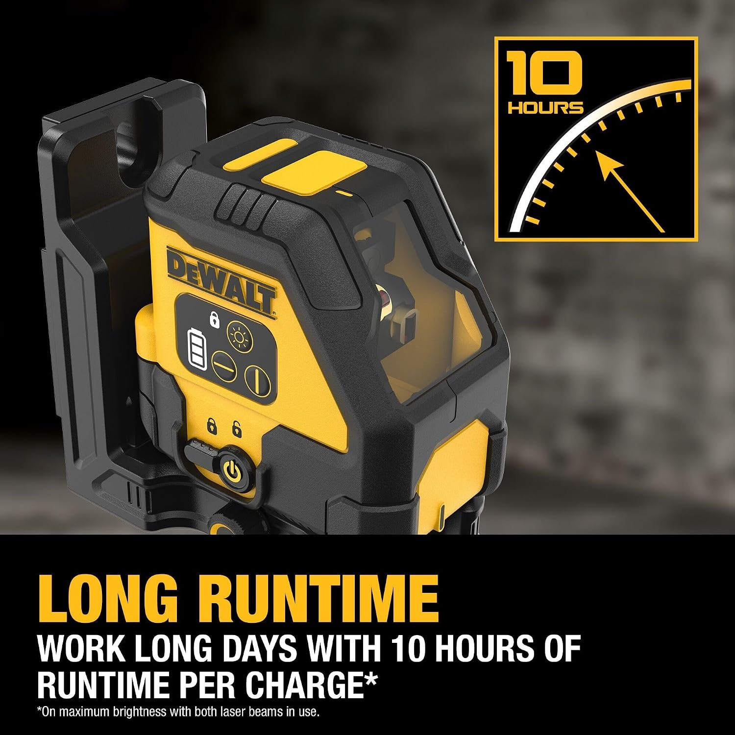 image:imageDEWALT 12V MAX Laser Level Cross Line Laser Green DW088LGCross Line Laser Kit Red