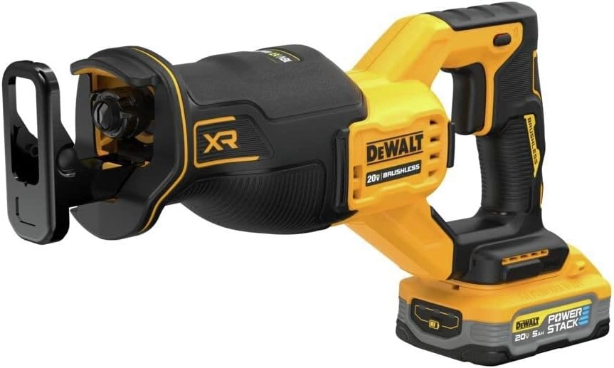 image:imageDEWALT 20V MAX Reciprocating Saw Cordless Battery and Charger Included DCS382H1Kit with 20V 50AH Battery