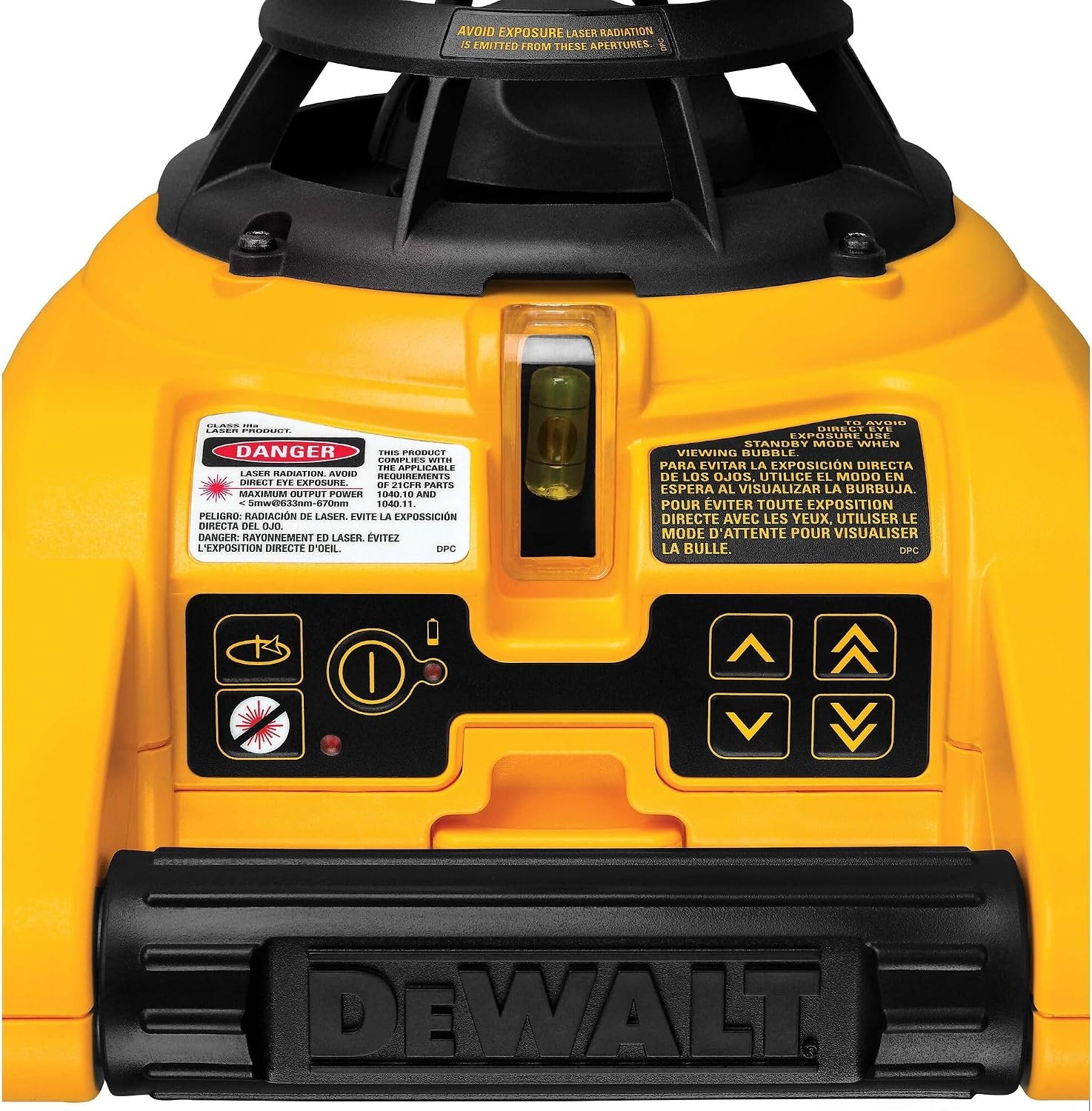 image:imageDEWALT Rotary Laser Level Kit IndoorOutdoor Survey Laser Transit DW074KD