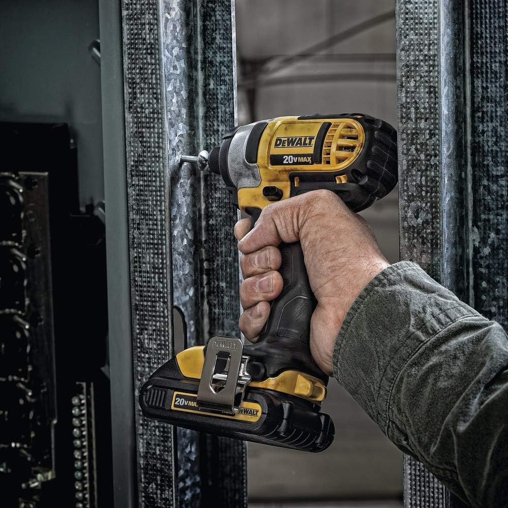 image:imageDeWalt DCF885C2 20V MAX Lithium Ion 14 Impact Driver Kit 15AhImpact Driver Kit Only