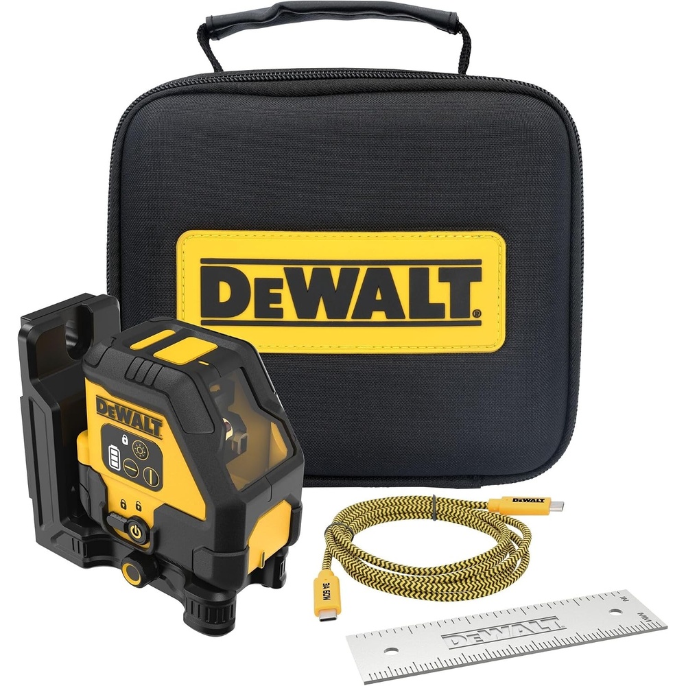 image:imageDEWALT 12V MAX Laser Level Cross Line Laser Green DW088LGCross Line Laser Kit Red
