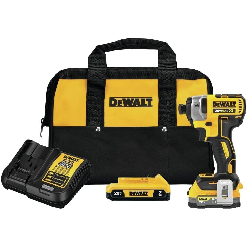 image:imageDEWALT 20V MAX Impact Driver Cordless 3Speed Battery and Charger Included DCF845D1E1