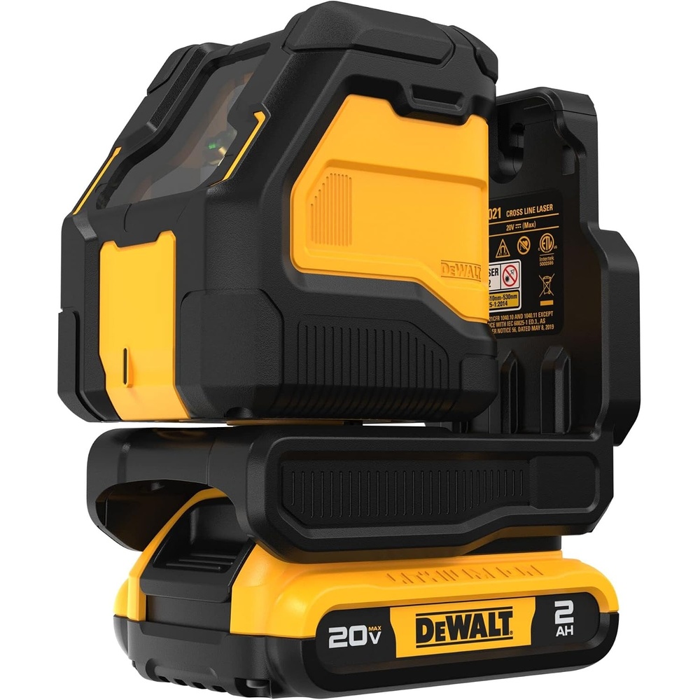 image:imageDEWALT 20V MAX Laser Level Kit Cross Line Laser Green DCLE34021D1