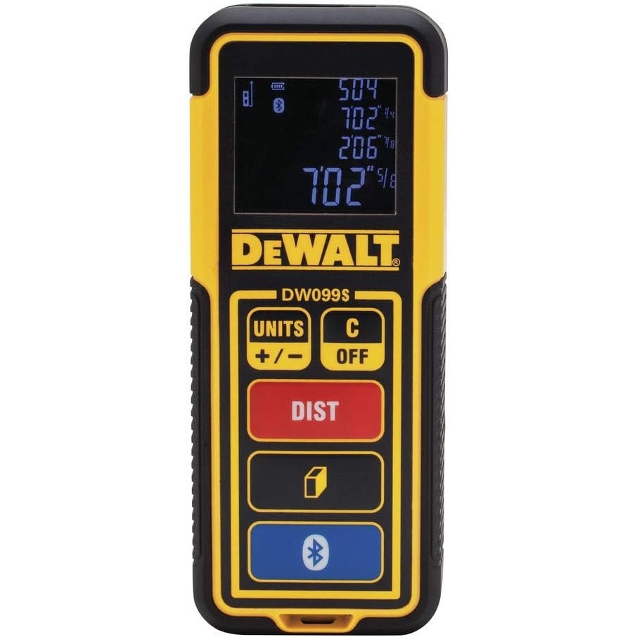image:imageDEWALT Laser Measure ToolDistance Meter 100Feet with Bluetooth DW099S