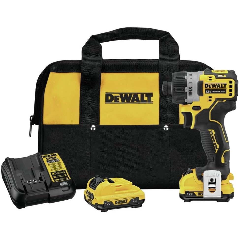 image:imageDEWALT XTREME 12V MAX Cordless Screwdriver 14Inch 2Ah Batteries DCF601F2