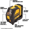 DEWALT 12V MAX Laser Level, Cross Line Laser, Green (DW088LG)(Cross Line Laser  Green)