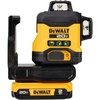 DEWALT 20V MAX Laser Level, Cross Line Laser, 3X360, Green, Bare Tool Only (DCLE34031B)(Laser Level Kit)