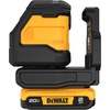 DEWALT 20V MAX, Laser Level Kit, Cross Line Laser, Green (DCLE34021D1)