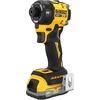 DEWALT 20V MAX XR 1/4 Inch Quiet Hydraulic Cordless Impact Driver Kit with POWERSTACK Battery and Charger (DCF870E1)