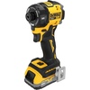 DEWALT 20V MAX XR 1/4 Inch Quiet Hydraulic Cordless Impact Driver Kit with POWERSTACK Battery and Charger (DCF870E1)