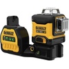 DEWALT 20V/12V MAX Laser Level Kit, 3 x 360, Green (DCLE34030G), Color Yellow(Laser Level Kit)