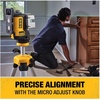 DEWALT Laser Level, Multi-Line, Green, 30-Foot Range (One Size)(Green Line Laser)