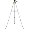 DEWALT Laser Level Tripod, ¼ x 20 Thread Mount, Collapsible Legs, Non-Skid Feet, Carrying Pouch Included (DW0881T)(New titling-head tripod)