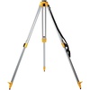 DEWALT Tripod Stand, Heavy Duty, Construction Tripod, Built-In Strap for Easy Transport on Jobsites (DW0737)