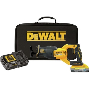 DEWALT 20V MAX Reciprocating Saw, Cordless, Battery and Charger Included (DCS382H1)(Kit with 20V 5.0AH Battery)