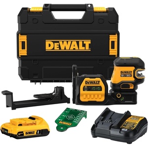 DEWALT 20V/12V MAX Laser Level Kit, 3 x 360, Green (DCLE34030G), Color Yellow(Laser Kit)