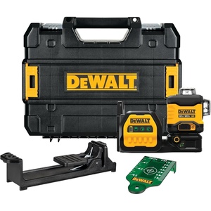 DEWALT 20V/12V MAX Laser Level Kit, 3 x 360, Green (DCLE34030G), Color Yellow(Laser Level (tool only))