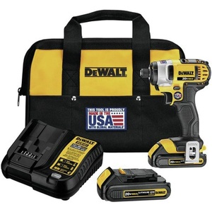 DeWalt DCF885C2 20V MAX Lithium Ion 1/4″ Impact Driver Kit (1.5Ah)(Impact Driver Kit Only)