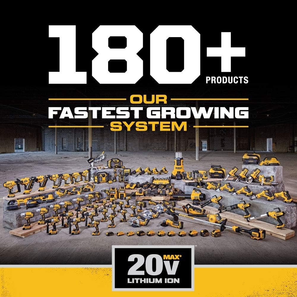image:imageDEWALT 20V MAX Orbital Sander Tool Only with 20V MAX Battery Pack with Charger 3Ah DCW210B amp DCB230C