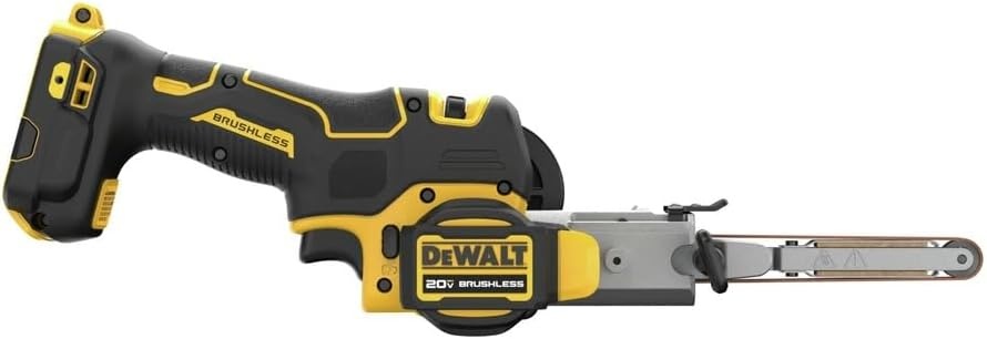 image:imageDEWALT 20V MAX XR Cordless Bandfile Power Tool Belt Sander Bare Tool Only DCM200BBare Tool Only
