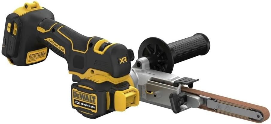 image:imageDEWALT 20V MAX XR Cordless Bandfile Power Tool Belt Sander Bare Tool Only DCM200BBare Tool Only