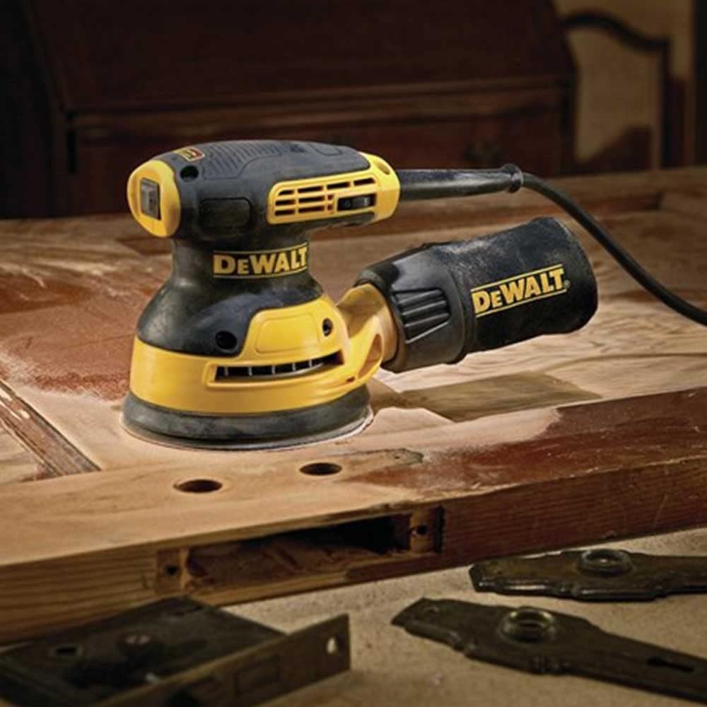 image:imageDEWALT Random Orbit Sander Variable Speed 5Inch DWE6423 Power Source Corded ElectricOrbit Sander