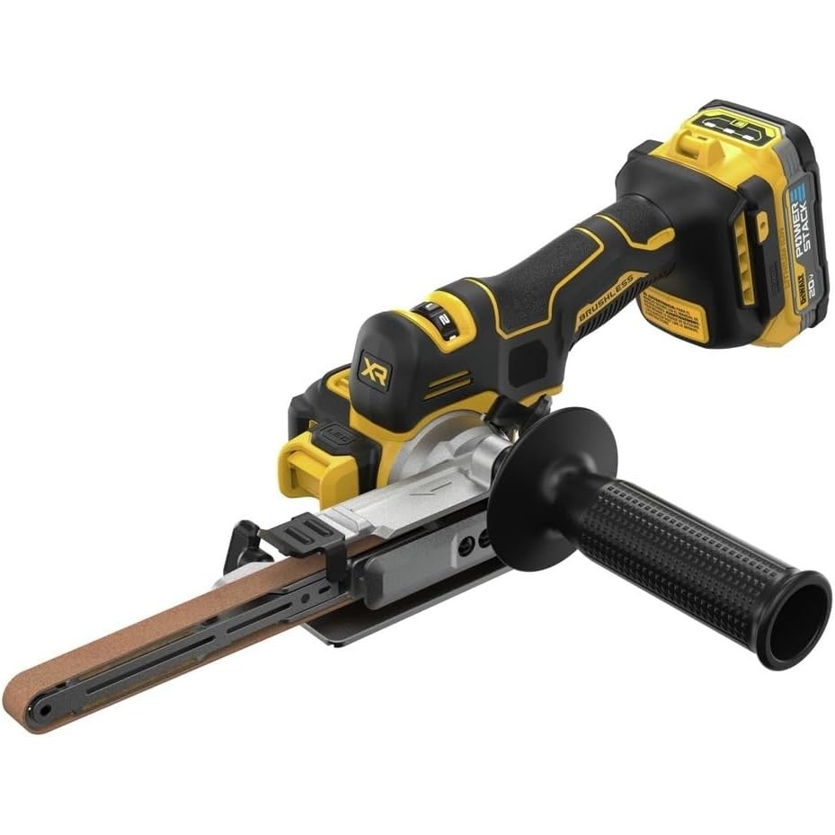 image:imageDEWALT 20V MAX XR Cordless Bandfile Power Tool Belt Sander Bare Tool Only DCM200BKit with Battery