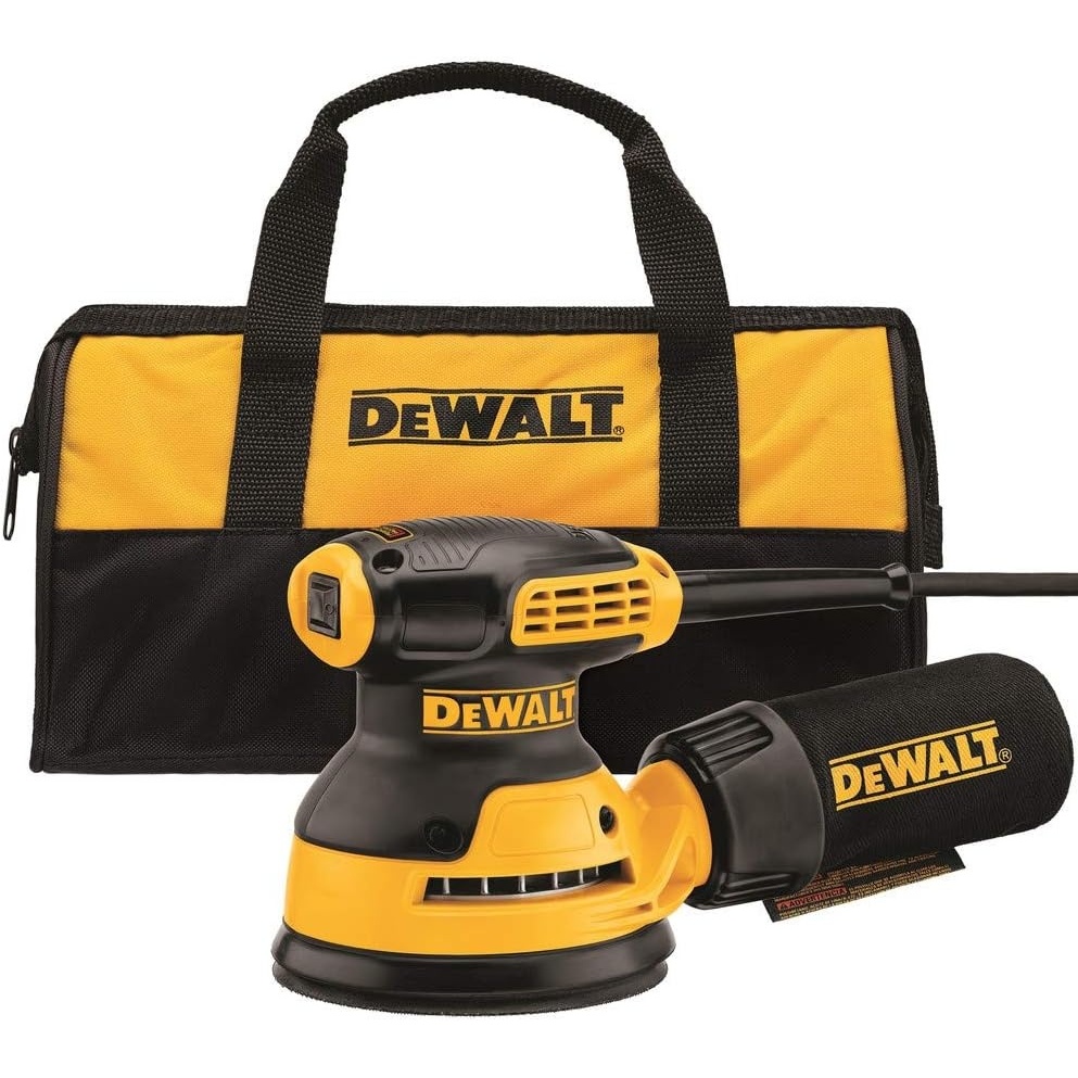 image:imageDEWALT Orbital Sander Kit 5 inch 3 amp Corded 12000 OPM DWE6421K