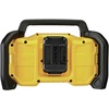 DEWALT 12V/20V MAX Portable Bluetooth Radio, Cordless, 100 ft Range, 3.5” Subwoofers, Jobsite (DCR028B)