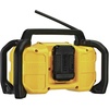 DEWALT 12V/20V MAX Portable Bluetooth Radio, Cordless, 100 ft Range, 3.5” Subwoofers, Jobsite (DCR028B)