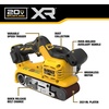 DEWALT 20V MAX* Belt Sander, Cordless, Brushless, Tool Only (DCW220B) | Tool only, variable speed, dust collection