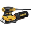 DEWALT Electric Sander, 1/4 Sheet, 14, 000 OPM (DWE6411)(Sander Only)