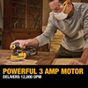 DEWALT Orbital Sander, 5 Inch Palm Sander Tool, 12,000 OPM (DWE6421)(Sander)